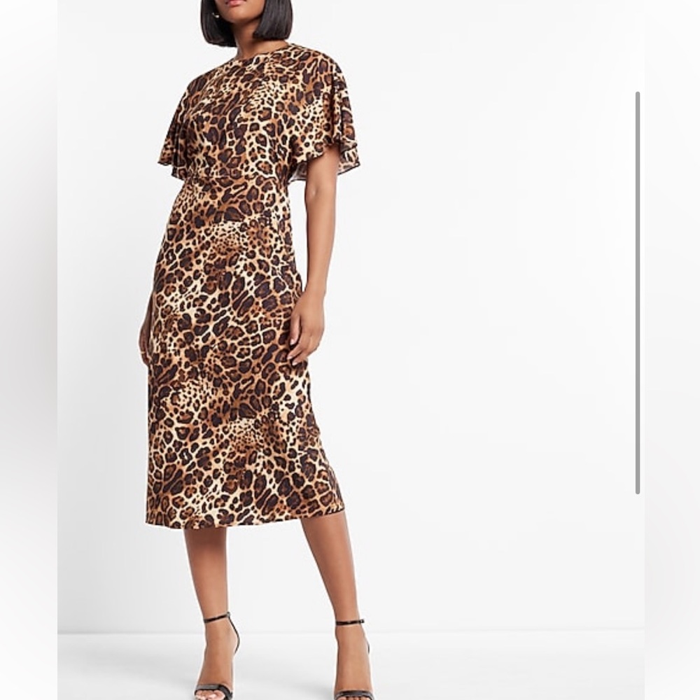 Express Satin Dress New With Tags